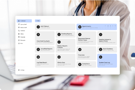 Medico reports dashboard