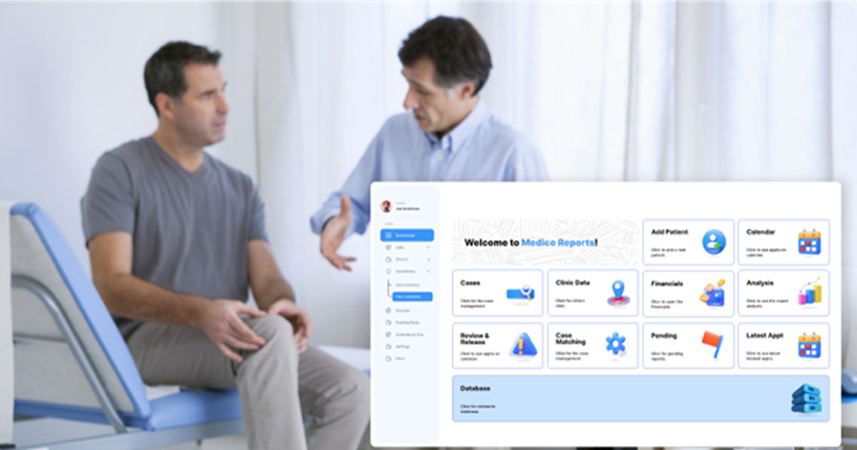 Orthopaedic report writing software